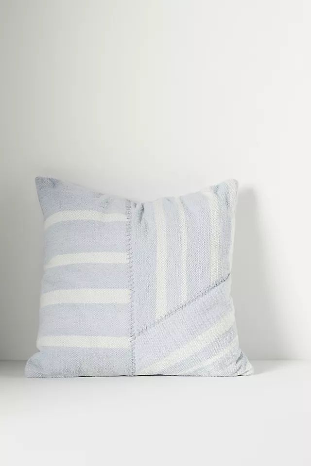 Pieced Stripe Pillow | Anthropologie (US)