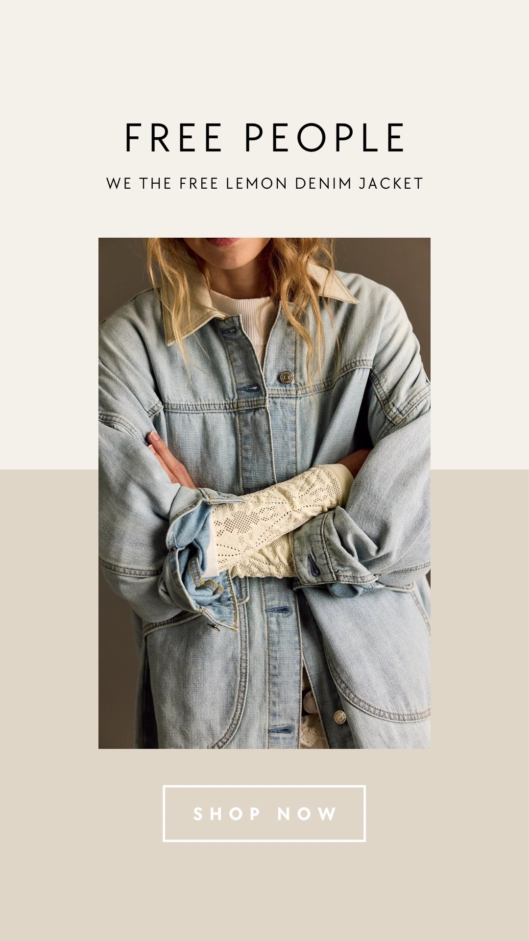 We the Free Lemon denim jacket 

#LTKGiftGuide #LTKMidsize #LTKStyleTip