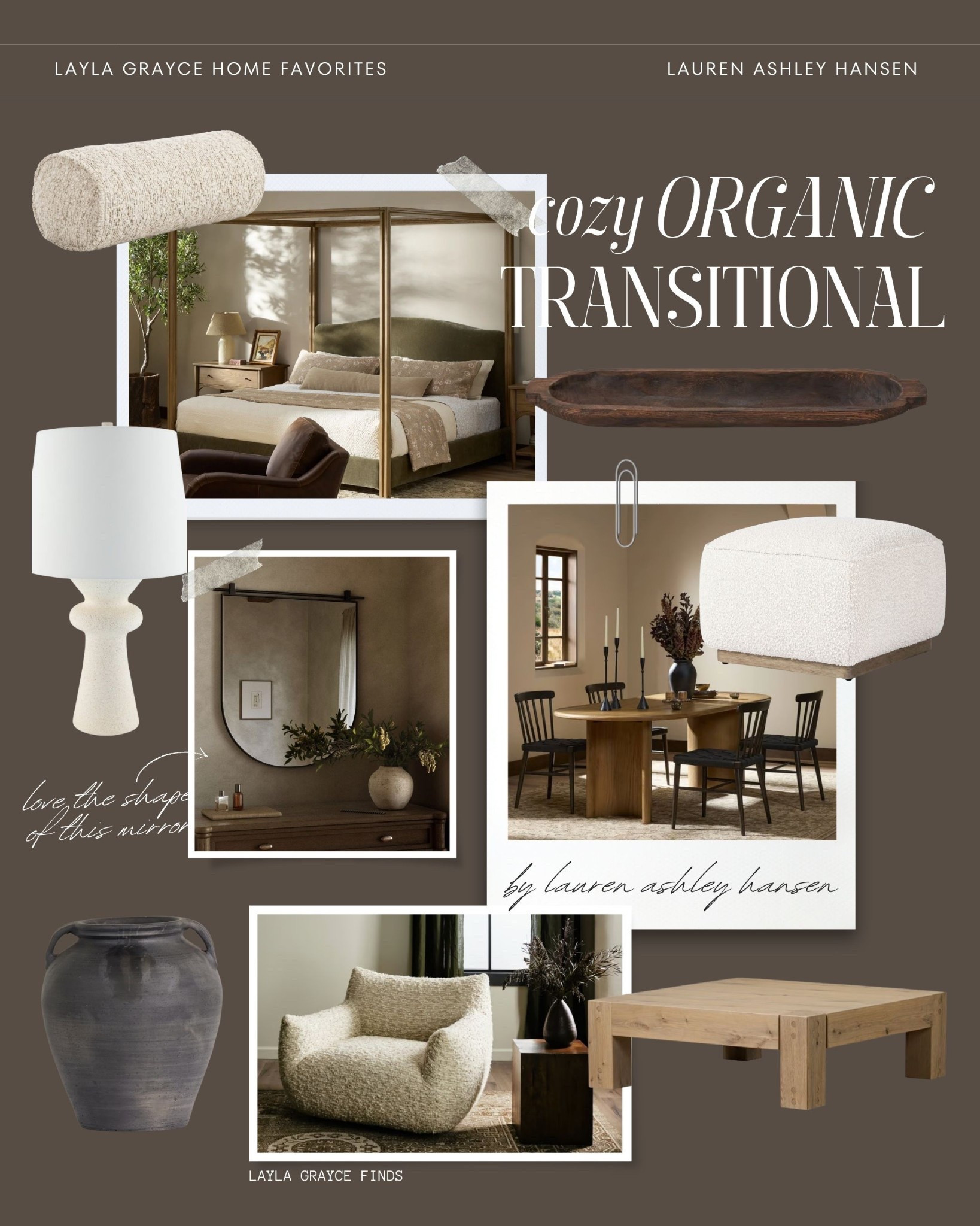 Layla Grayce has all the warm, cozy, and transitional pieces right now!! Organic accent lighting, textured vases, timeless wood finishes, and so much more. I’m pulling all the inspiration for the new house. 

#LTKHome