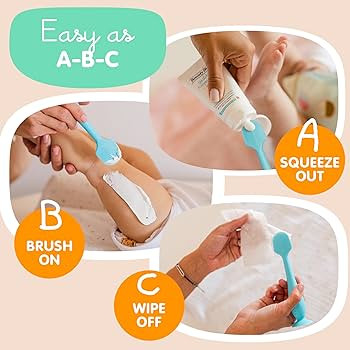 Bumco Baby Bum Brush + Mini Diaper Cream Spatula with Case - BPA-Free Butt Spatula Baby, Soft Dia... | Amazon (US)