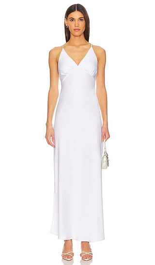 Houston Slip Dress in White | Revolve Clothing (Global)