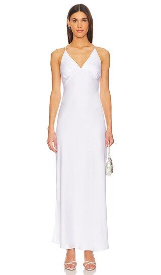 Houston Slip Dress in White | Revolve Clothing (Global)
