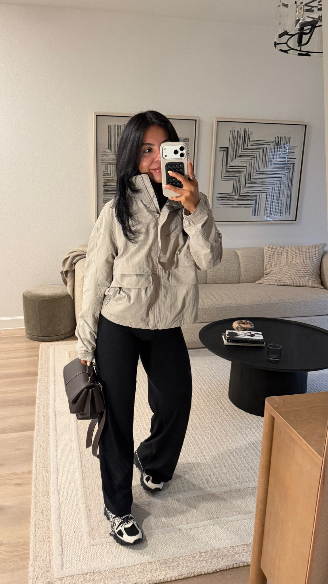 Rainy day fit ☔️ size 8 jacket!