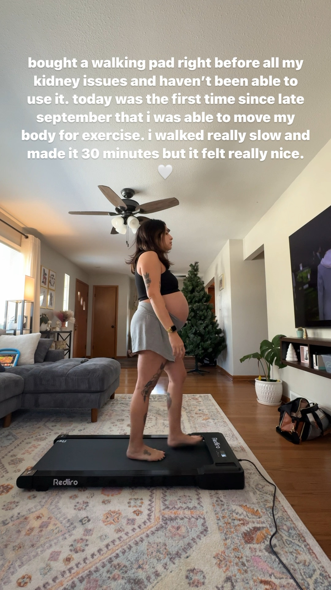 Gift Guide / Gifts for her: a walking pad! Perfect for the busy mom/person who wants to move but can’t always make it to the gym 🖤

#LTKmidsize #LTKCyberWeek #LTKfitness