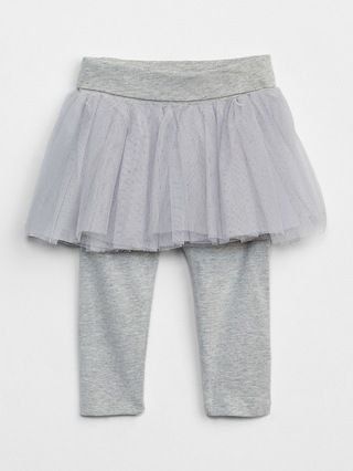 Baby Leggings With Tulle Skirt Trim | Gap (US)