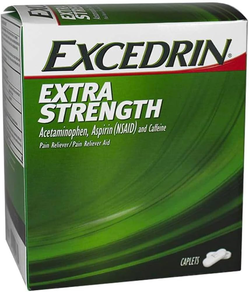 Excedrin Extra Strength Caplets 25 Packets of 2 (25/2's) Display Box | Amazon (US)
