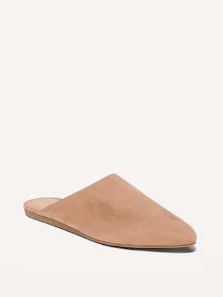 Faux-Suede Mule Shoes for Women | Old Navy (US)
