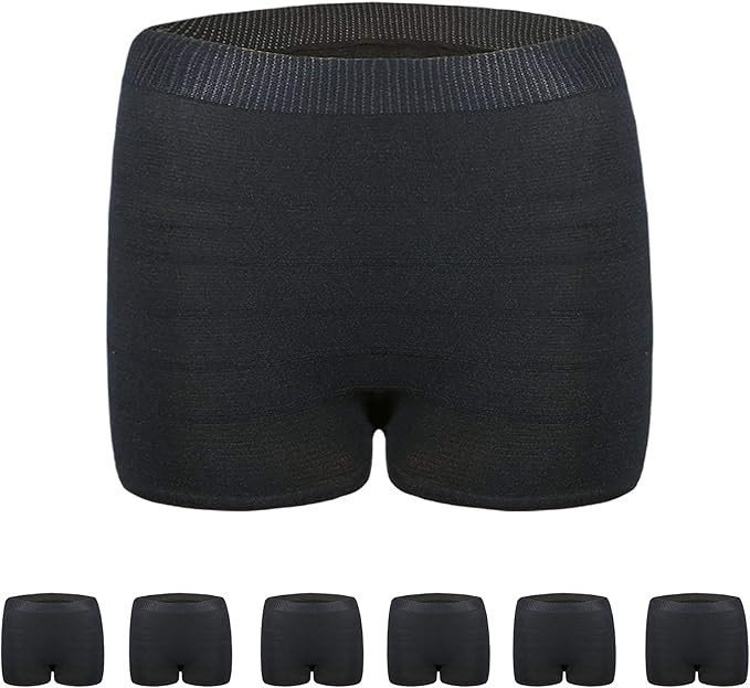 HANSILK Seamless Mesh Postpartum Underwear Natural C-Section Delivery Post Surgical Recovery Disp... | Amazon (US)