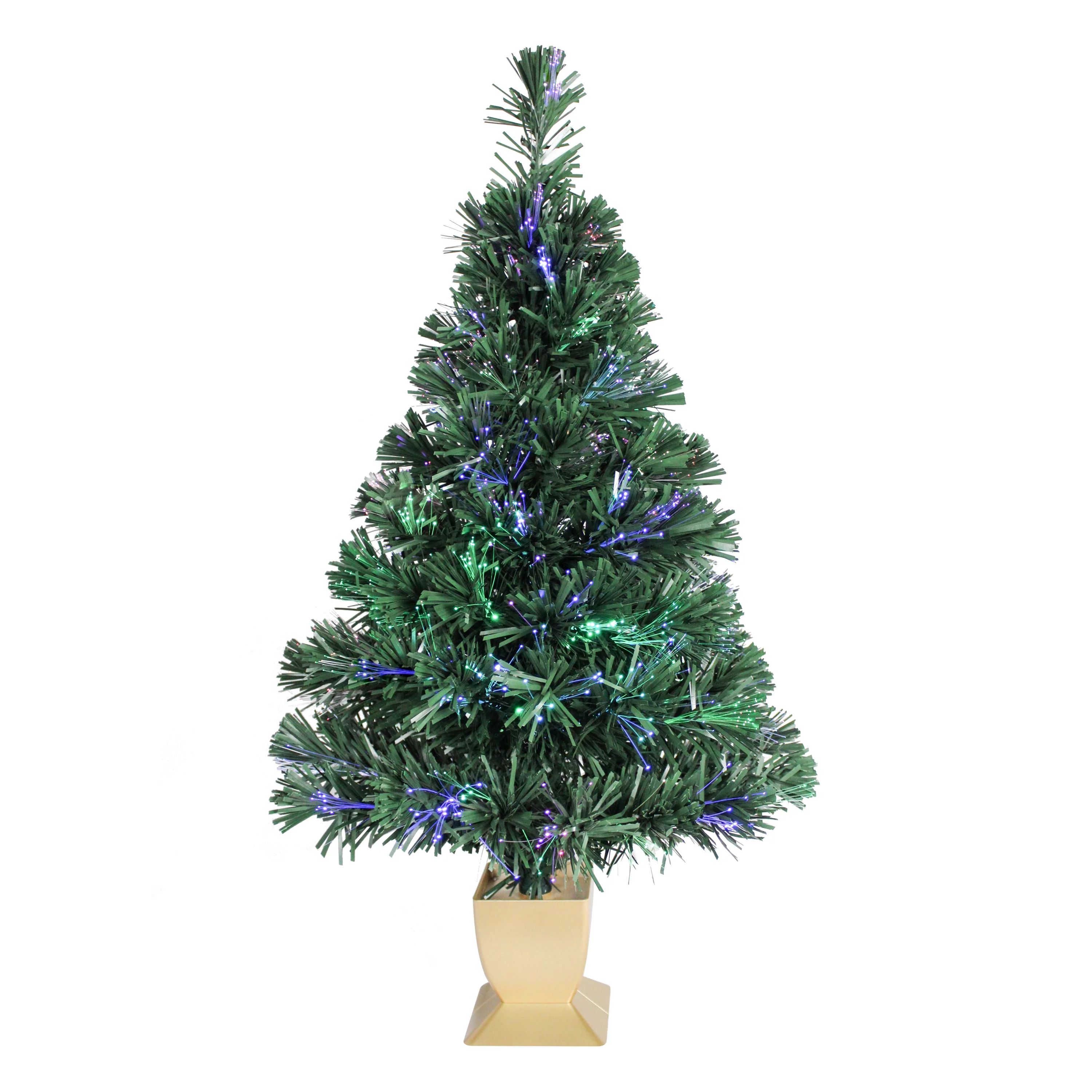 Holiday Time Fiber Optic Concord Christmas Tree 32 inch | Walmart (US)