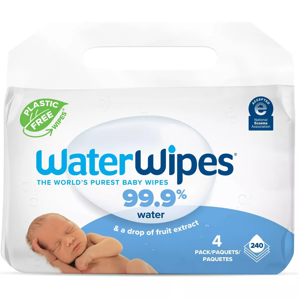 WaterWipes Plastic-Free Original Unscented 99.9% Water Based Baby Wipes - (Select Count) | Target