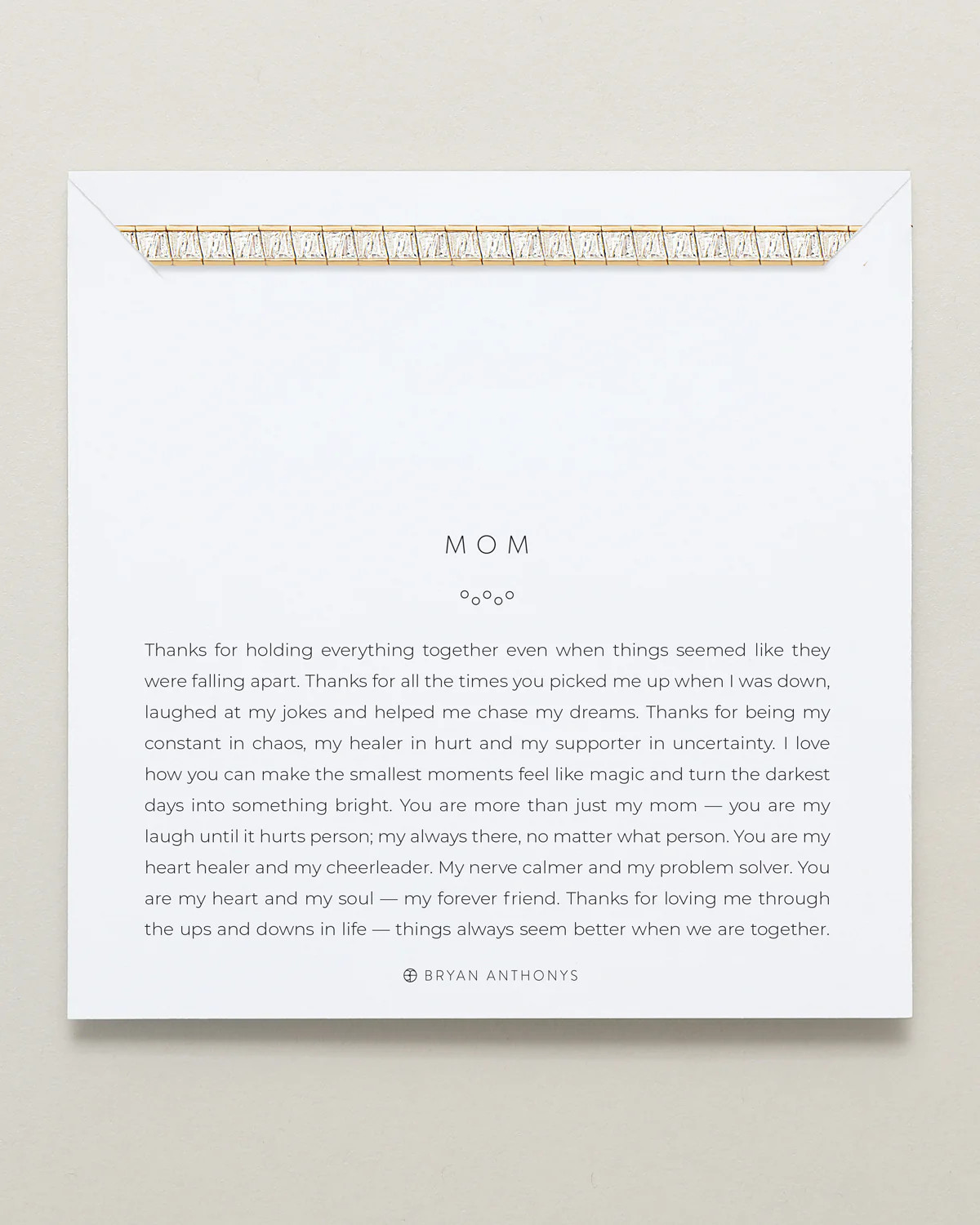 Mom Baguette Tennis Necklace | Bryan Anthonys | Bryan Anthonys