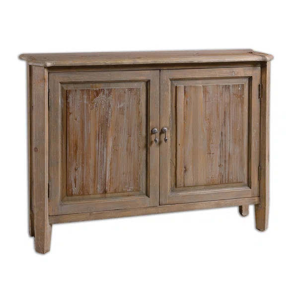 Bayley 32'' Tall Solid Wood 2 - Door Accent Cabinet | Wayfair North America
