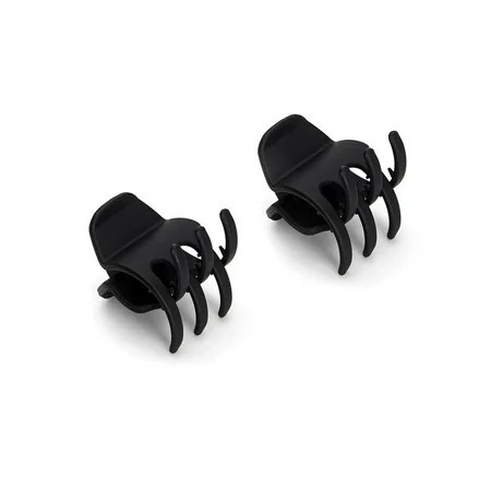 Kitsch Eco-Friendly Claw Clips Black 2 Ct | Walmart (US)