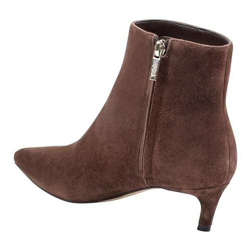 Marc Fisher LTD Women's Itzia Dark Brown Suede 9.5 Medium | Amazon (US)