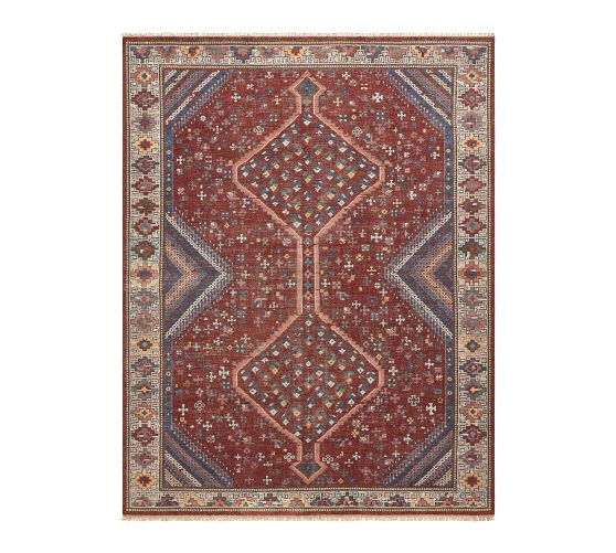Kearny Hand-Knotted Wool Rug | Pottery Barn (US)