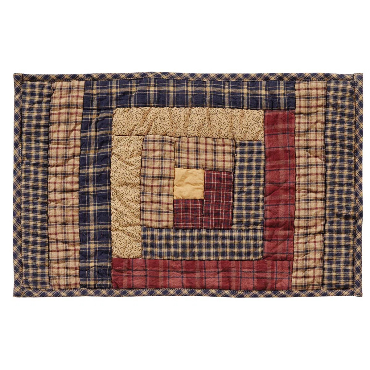 Lorena Cotton Blend Patchwork Rectangle Placemat (Set of 6) | Wayfair North America