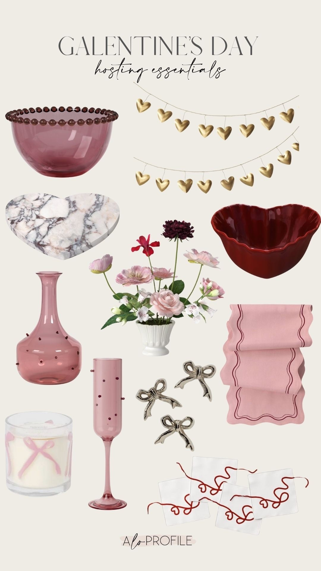 Valentines Day Decor via Target // Galentines day, hosting essentials, Target home decor, Target Vday decor, Target Valentine's Day decor, Target seasonal decor, Valentine's Day decor, Vday decor, adorable home decor