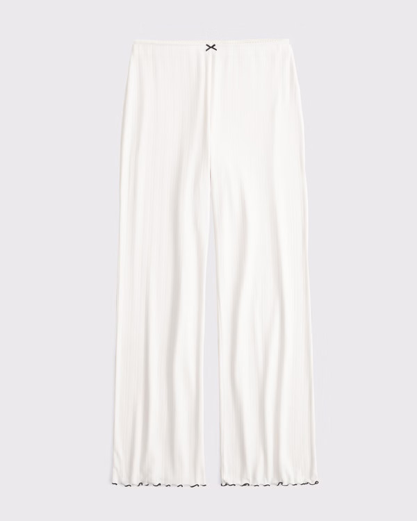 Pointelle Sleep Pant | Abercrombie & Fitch (US)