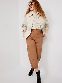 Cinched-Waist Utility Jacket for Women | Old Navy (US)
