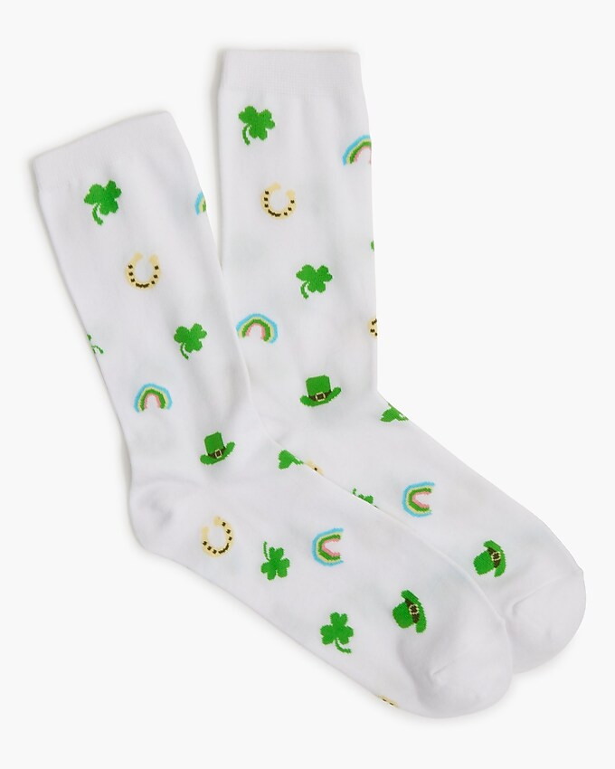 St. Patrick's Day trouser socks | J.Crew Factory