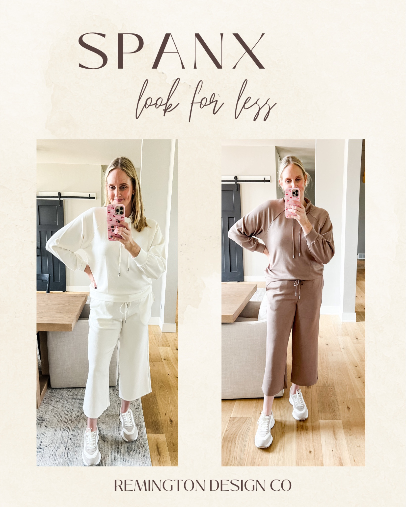Spanx look for less!! My favorite cozy set - top is only $22 vs $100+ spanx version! @walmartfashion #WalmartPartner #WalmartFashion 

Wearing size large 

#LTKStyleTip #LTKTravel #LTKMidsize