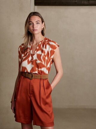 Button Dolman Top | Banana Republic Factory