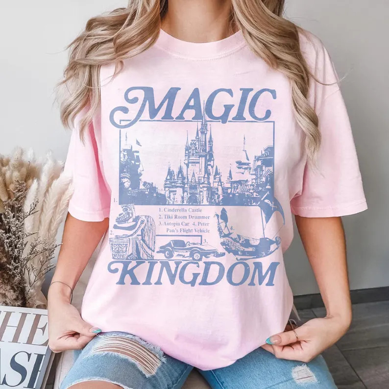 Comfort Colors Magic Kingdom Shirt, Walt Disney World Shirt, Disneyworld Shirt, Disney Trip Shirt... | Etsy (US)