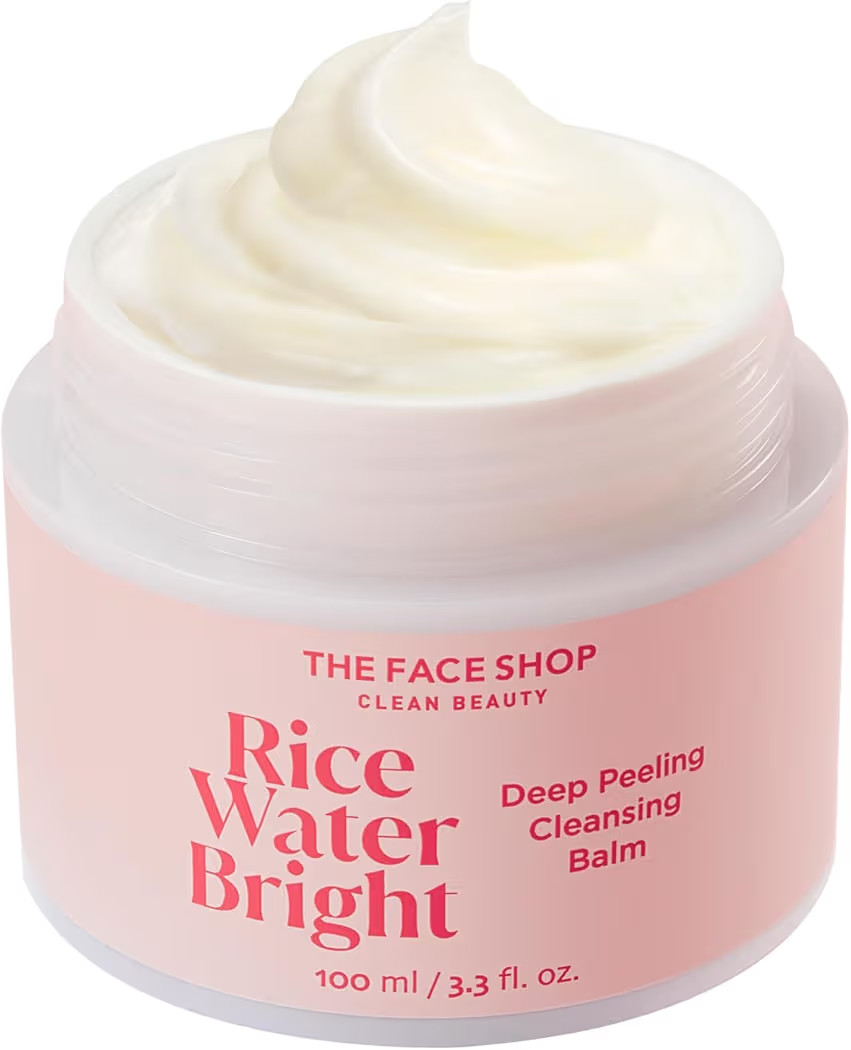 The Face Shop Rice Water Bright Cleansing Balm, Removes Makeup & SPF, 4-in-1 Makeup Remover, for ... | Amazon (US)