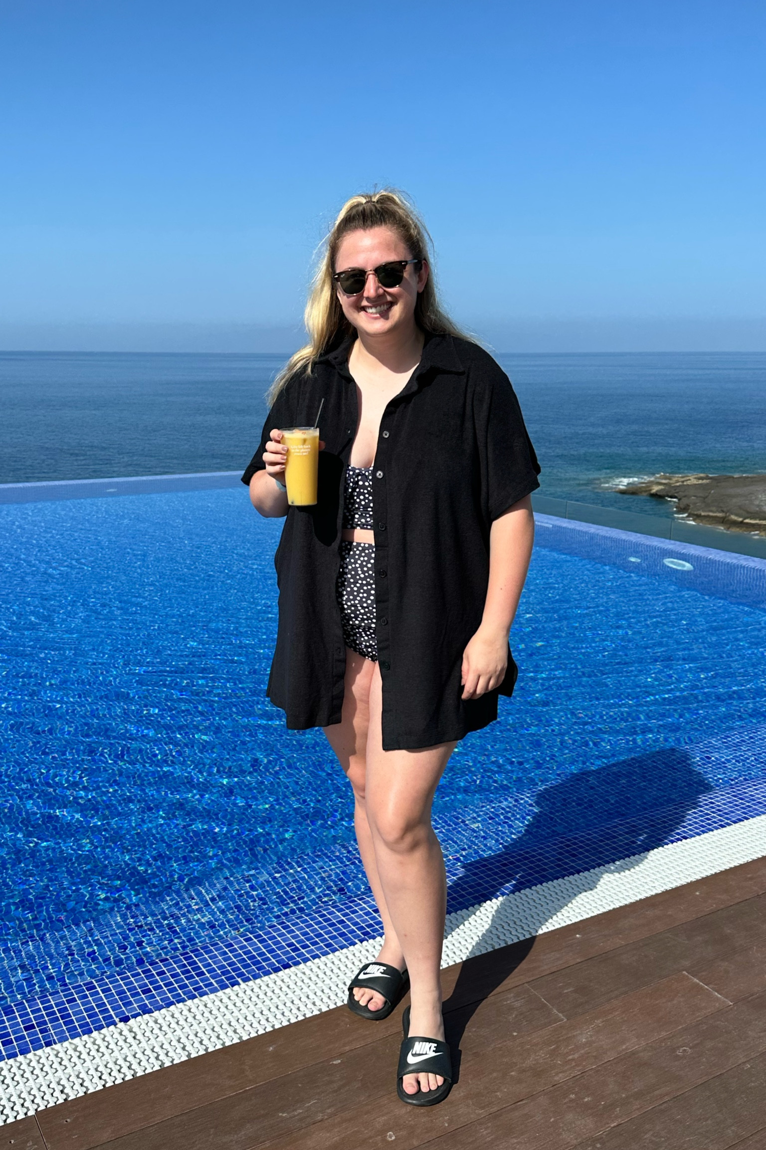 It’s 5 o’clock somewhere 🍹
I have worn this towelling shirt everyday and I don’t intend to change that fact ✌️

#LTKplussize #LTKswim #LTKtravel