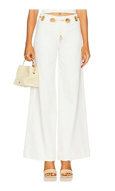 Cult Gaia Sydney Pant in Off White from Revolve.com | Revolve Clothing (Global)