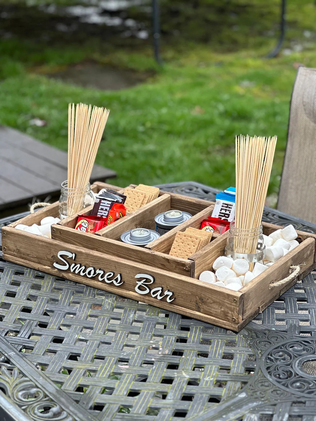 Smores Bar, Smores Tray, Smores Bar Station, Smores Box, Wedding Dessert Station, Wedding Gift, W... | Etsy (Global)