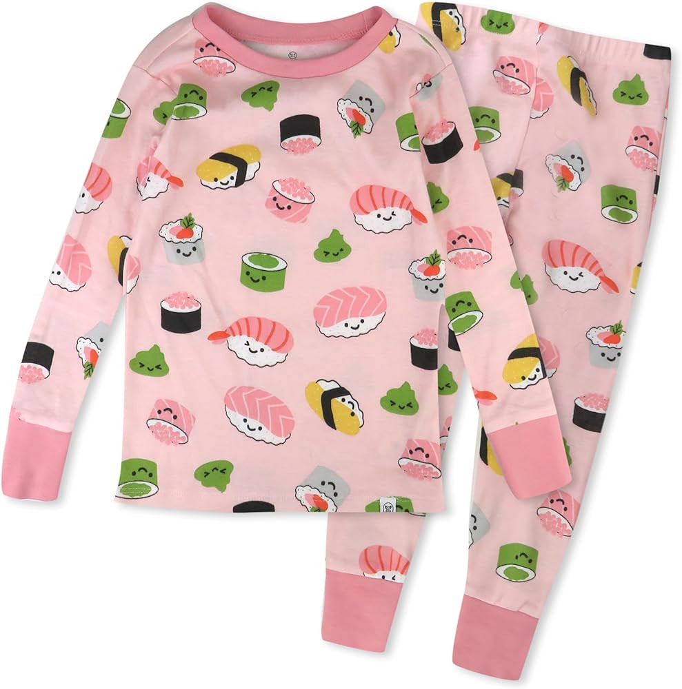 HonestBaby Multipack 2-Piece Pajamas Sleepwear Pjs 100% Organic Cotton for Infant Baby and Toddle... | Amazon (US)