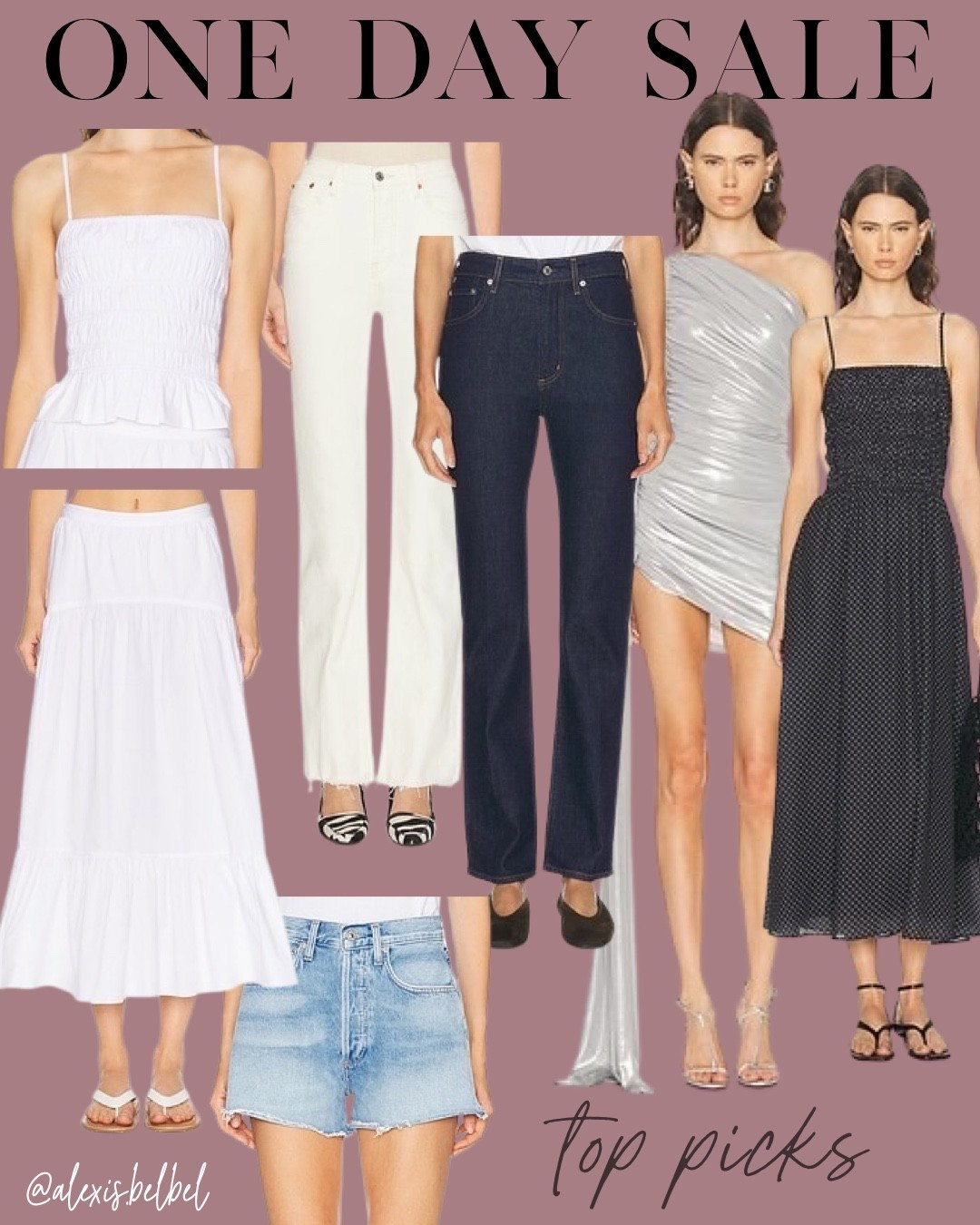 One day sale only on great denim like redone and citizens of humanity! Love rhis white skirt set CODE FWRD20

#LTKPetite #LTKSaleAlert