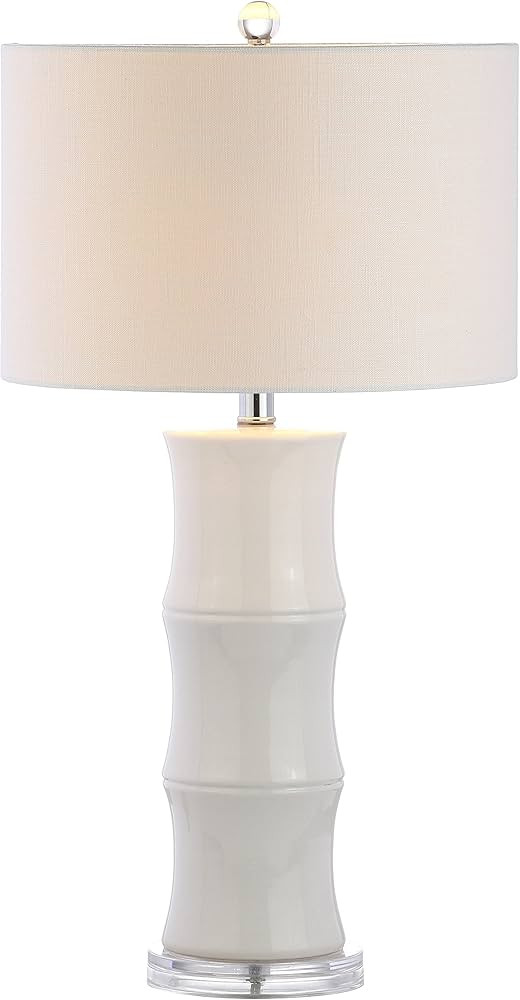 JONATHAN Y JYL3015C Tiki 26.5" Ceramic LED Table Lamp Contemporary Traditional Bedside Desk Night... | Amazon (US)