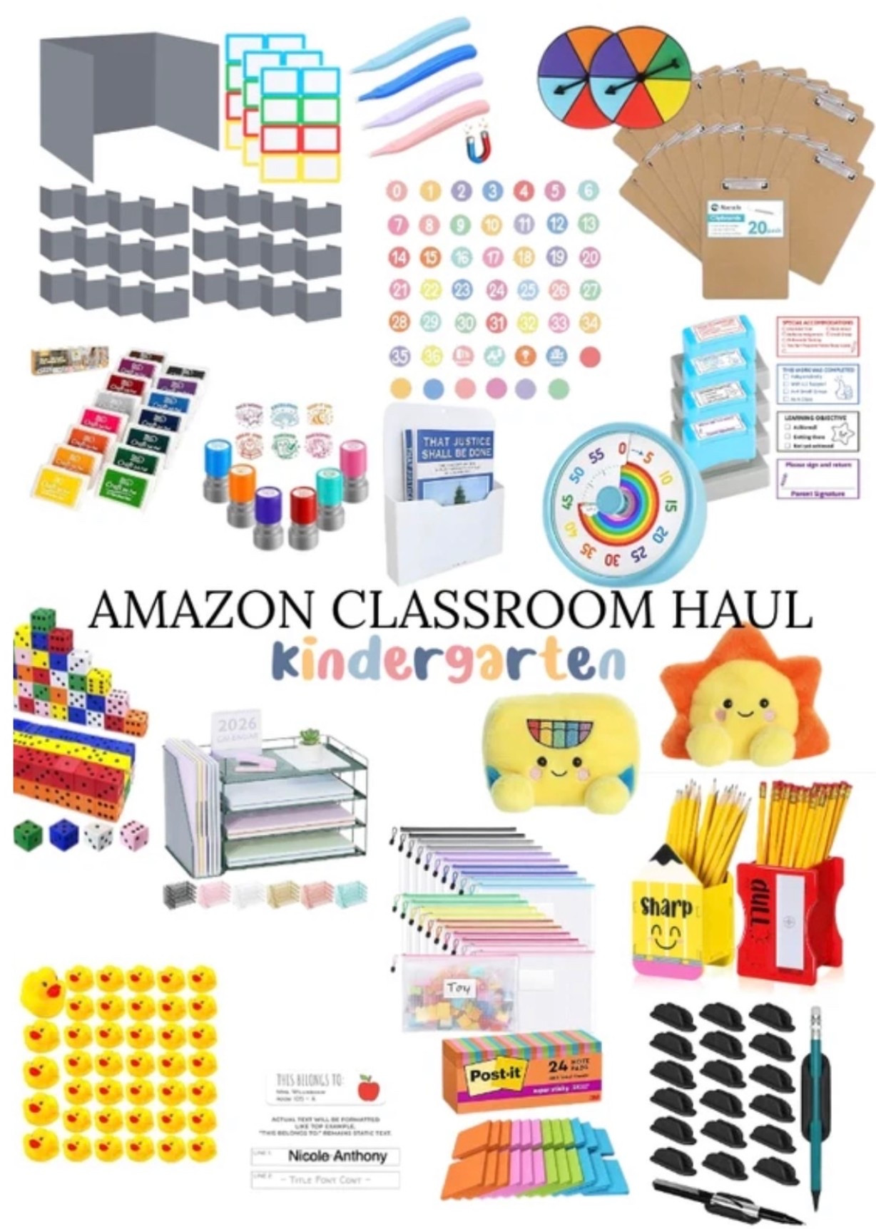 Amazon Classroom Haul as a second year kindergarten teacher 🍎✏️💗✨

#LTKSeasonal #LTKSaleAlert #LTKKids