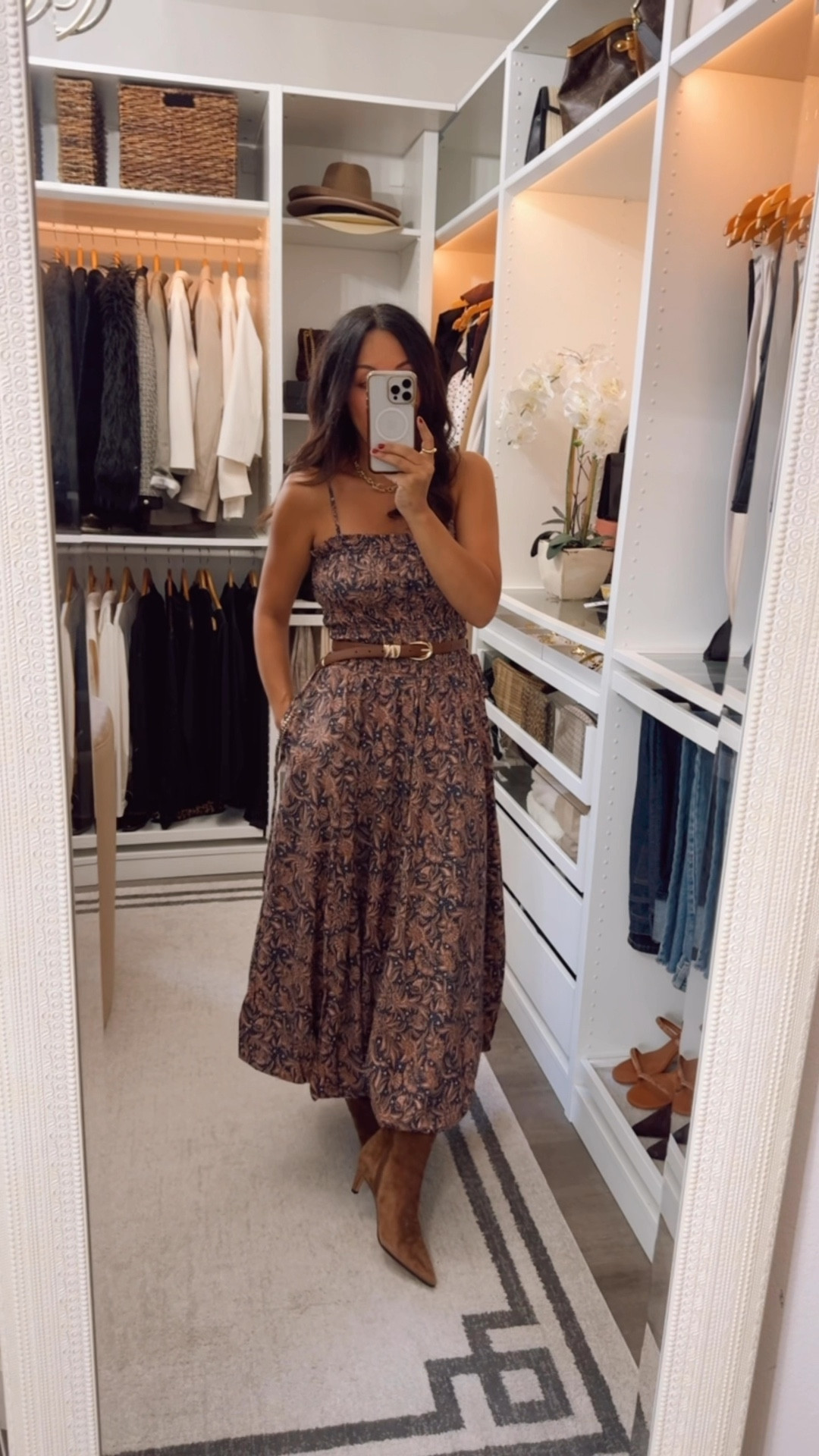 Such a great dress! On sale plus 30% off- fits TTS 

#LTKSaleAlert #LTKOver40