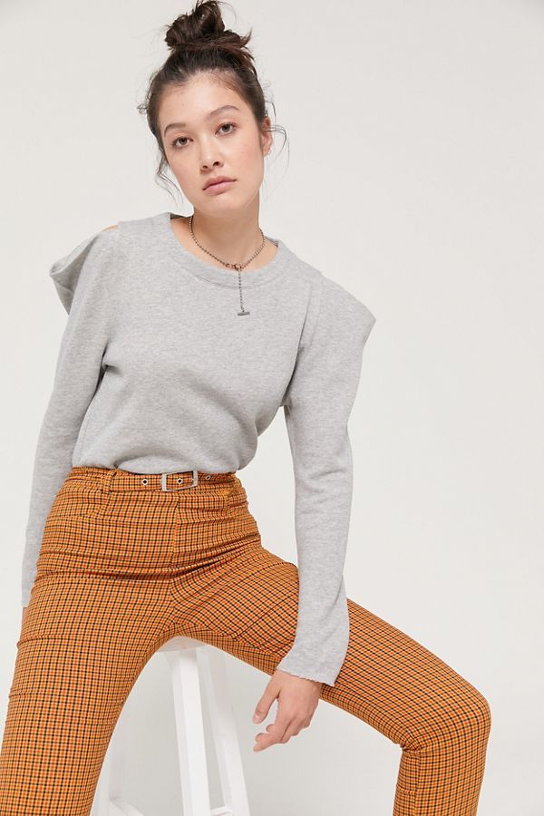 UO Diana Cold-Shoulder Sweatshirt | Urban Outfitters (US and RoW)