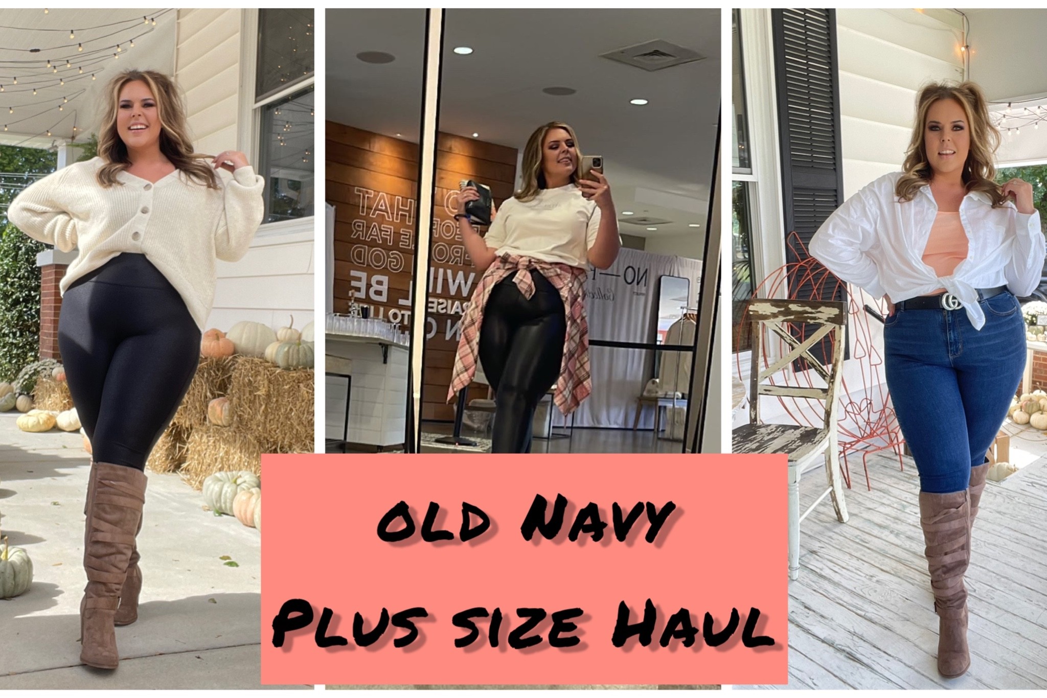 My Old Navy haul is now up on YouTube - here are the outfits I showcased 🥰

#LTKcurves #LTKSeasonal #LTKunder50