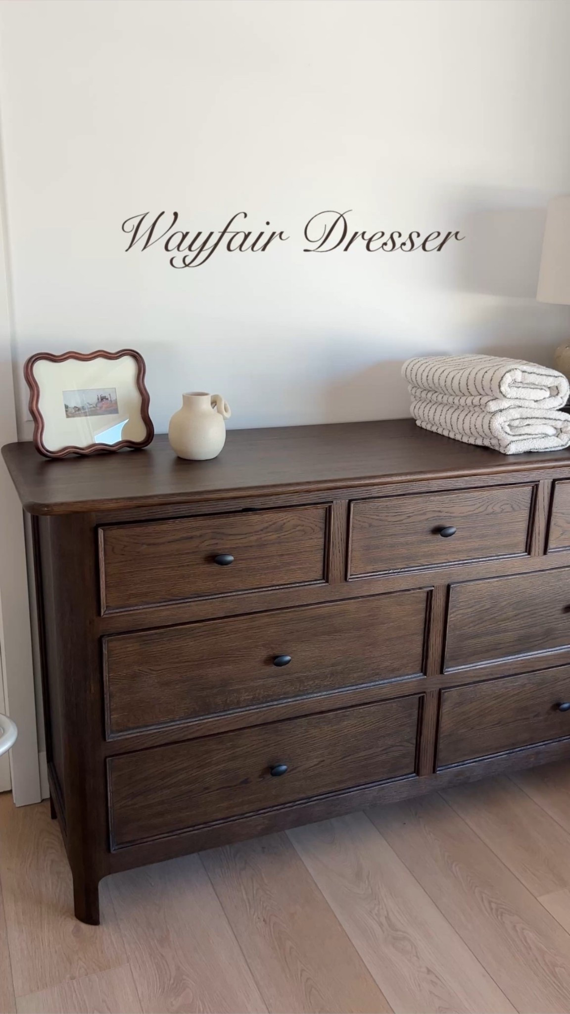 Our Wayfair dresser yall love ❤️ 