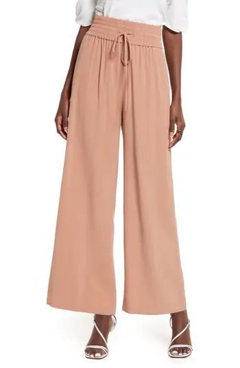 Drawstring Wide Leg Pants | Nordstrom Canada