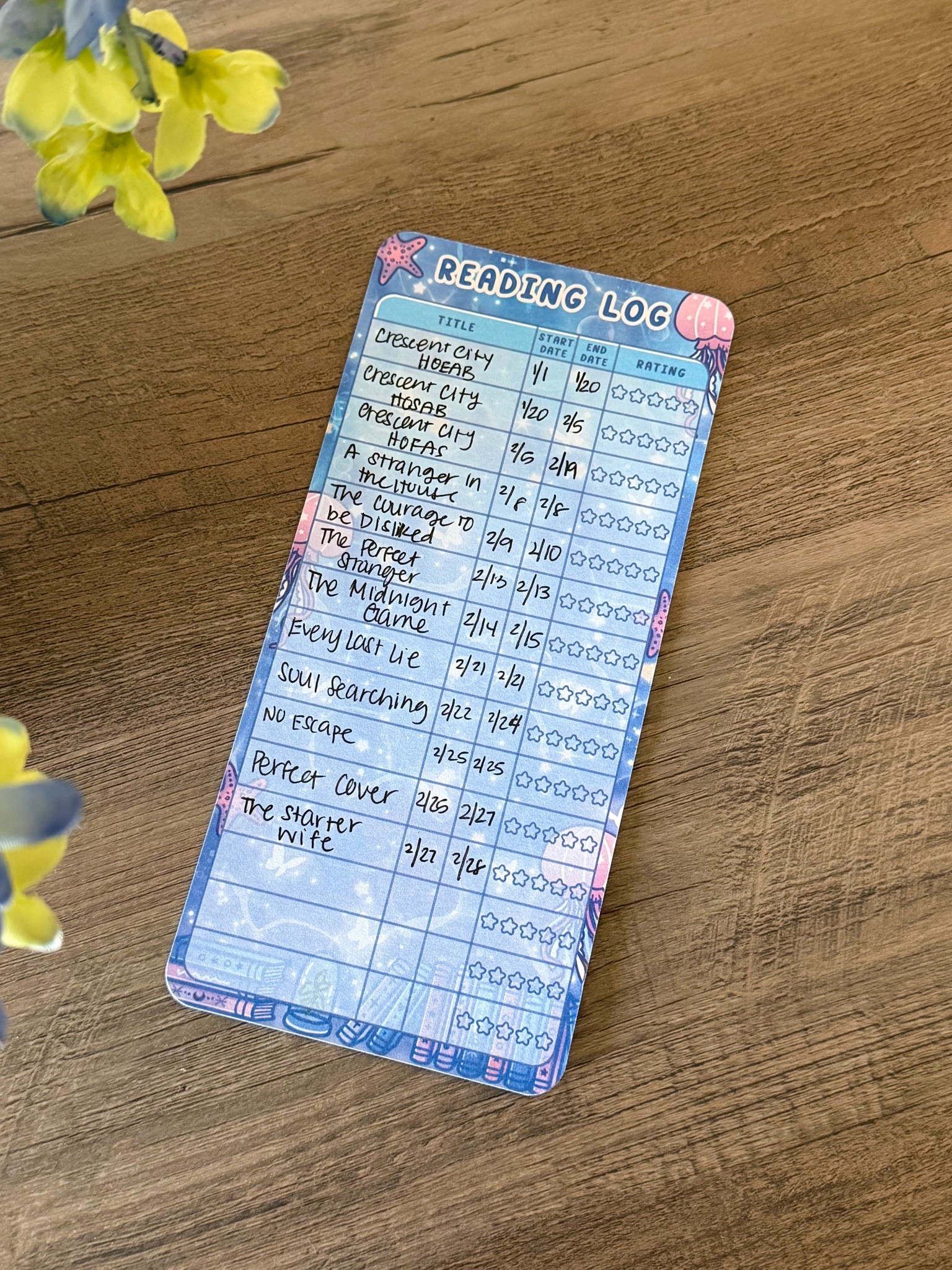 Updated my reading log with everything I’ve read so far, I’m still working on the ratings. These reading log bookmarks make tracking books I’ve read so fun! There are several different designs, would make a great gift for a bookish loving friend too 

#LTKdayinmylife #LTKHome