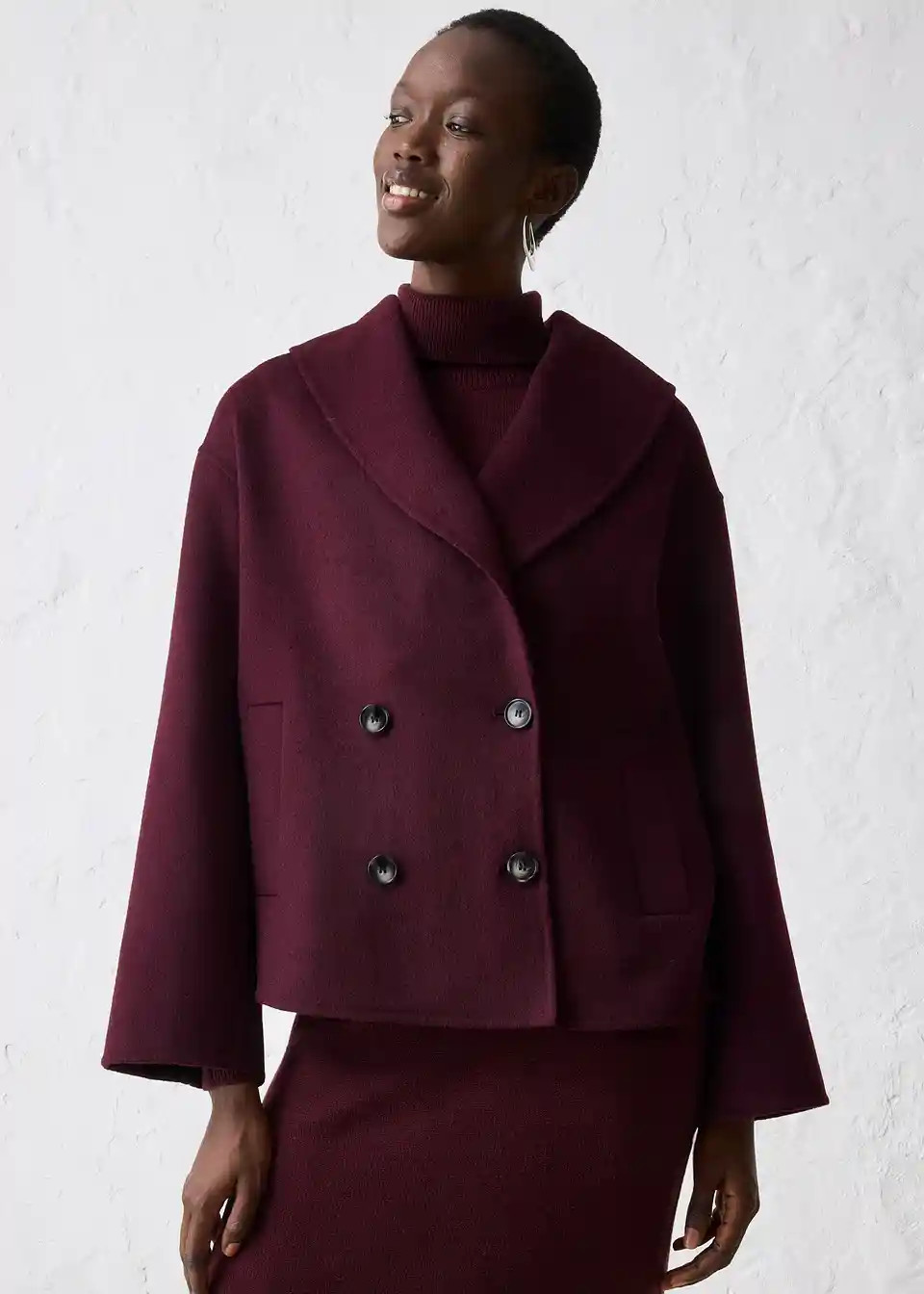 Oversize Jacke aus weichem Woll-Mix | Bonprix DE