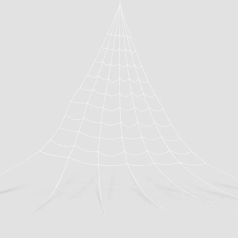 25' Mega Spiderweb White Halloween Decorative Prop - Hyde & EEK! Boutique™ | Target