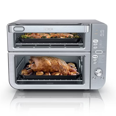 Ninja Double Stack XL Countertop Oven and Air Fryer with SmartFinish & DualZone Technology DCT601: Stainless Steel, Convection Bake, Air Fry | Target