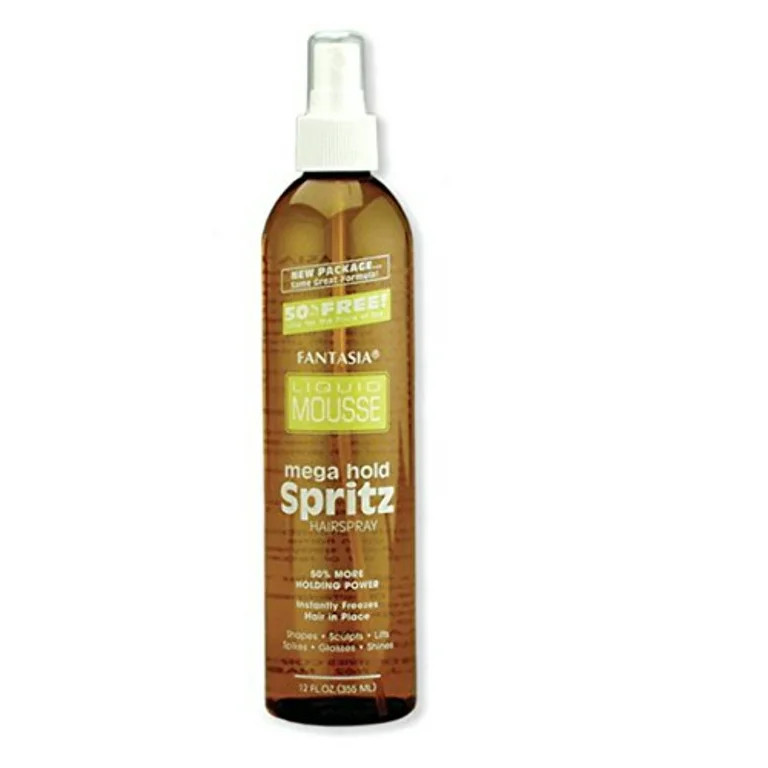 Fantasia Liquid Mousse Spritz Mega Hold Hairspray 12 oz | Walmart (US)