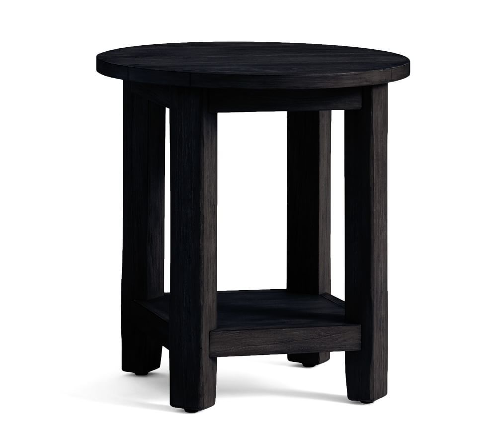 Benchwright 23" Round End Table | Pottery Barn (US)