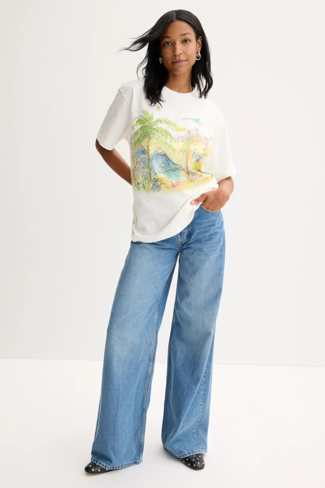 Anouk Scene Tee | Rent the Runway