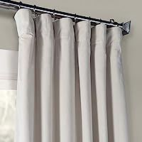 VPYC-161204-108 Heritage Plush Velvet Curtain, 50 x 108, Vanilla | Amazon (US)