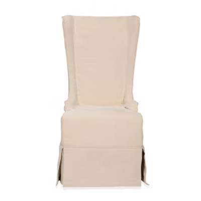 Safavieh Becall Slipcover Dining Chair in Natural | Bed Bath & Beyond