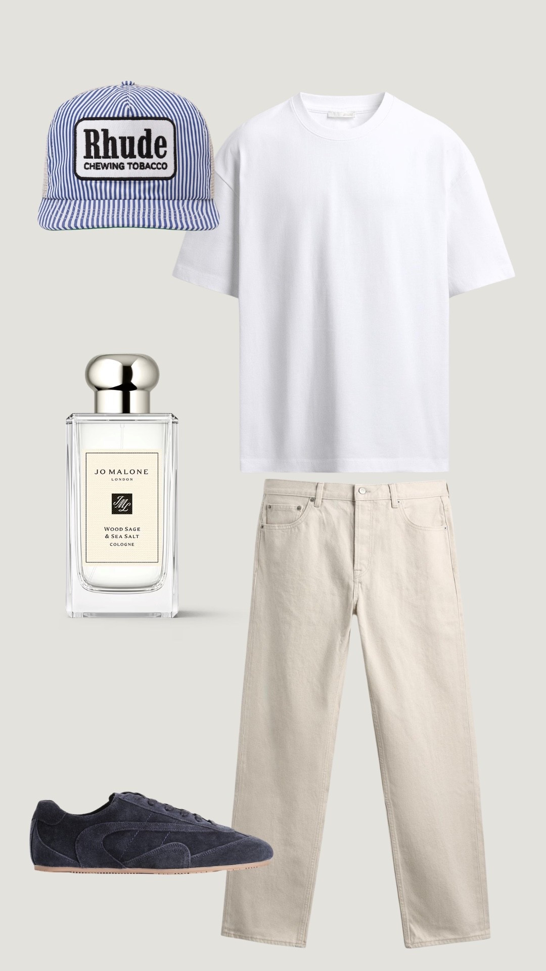 Clean, effortless summer fit you can wear anywhere. Neutral trousers + a crisp white tee never miss—finished with navy sneakers and a statement cap. Easy formula that always looks put together.

Hashtags:
#menswear #mensfashion #summerstyle #neutraloutfits #minimalstyle #outfitinspo #mensoutfits #everydaystyle #cleanfit #ltkstyle #ltkmen #casualfits #springstyle #styleinspo

#LTKootd #LTKgrwm #LTKMens